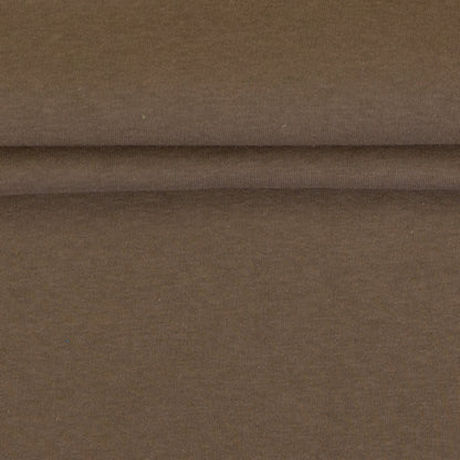Image de jersey matelassé en coton – brun noyer, disponible en ligne chez Šarlotes audumi