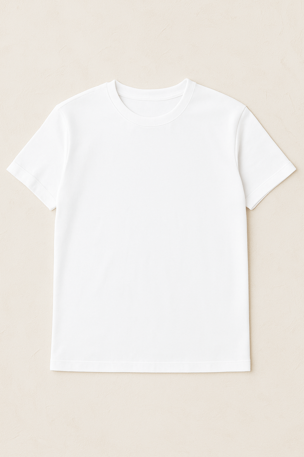 Cotton jersey - white 215 g/m²