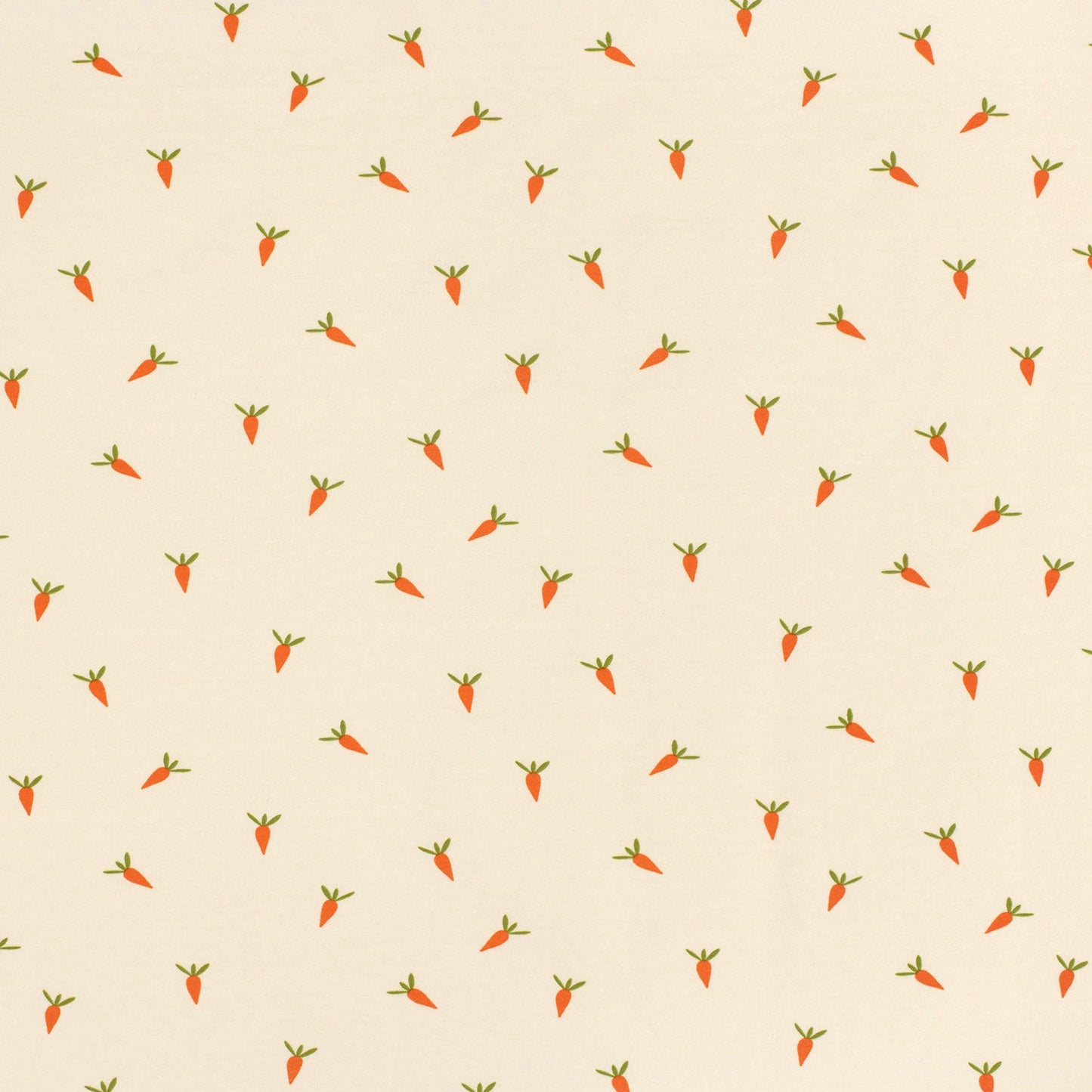 Cotton jersey - carrots 210 g/m²