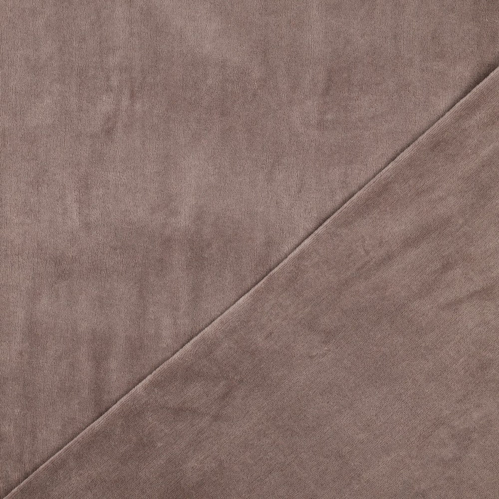 Image de velours de coton - brun clair 250 g/m² – disponible chez Šarlotes audumi