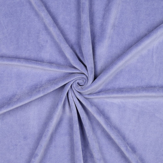 Velours de coton - lilas 250 g/m²