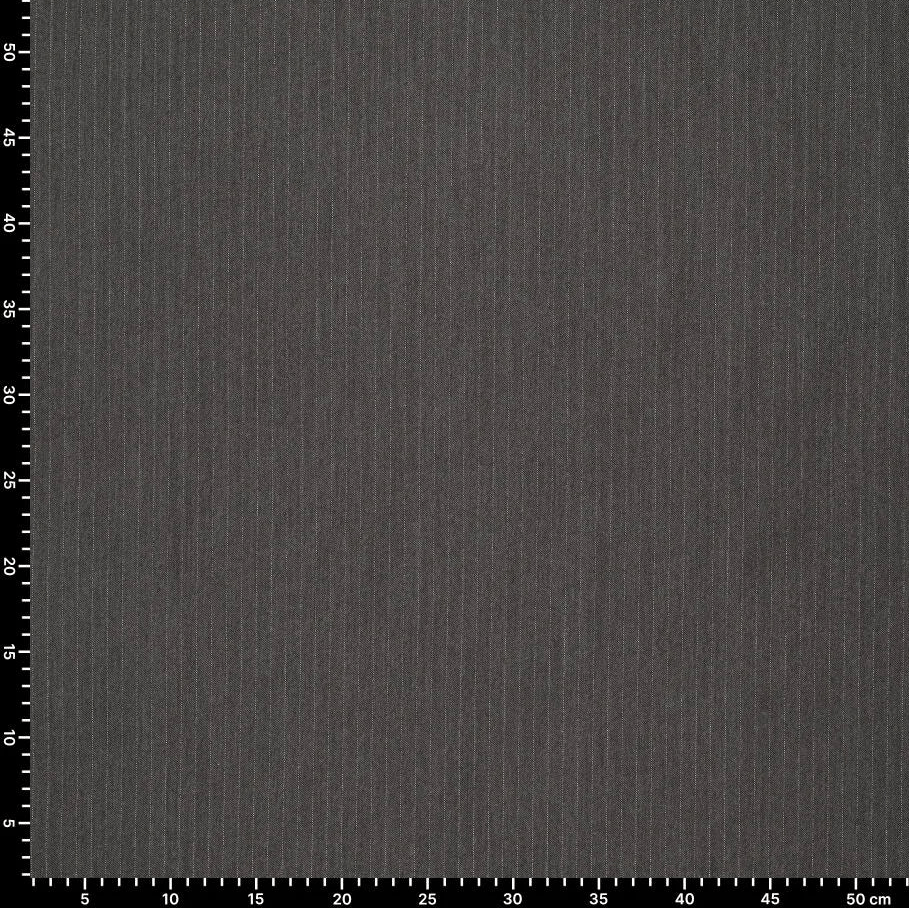 Image de tissu de costume avec fine rayure lurex | gris | 195 g/m² | 145 cm – disponible chez Šarlotes audumi