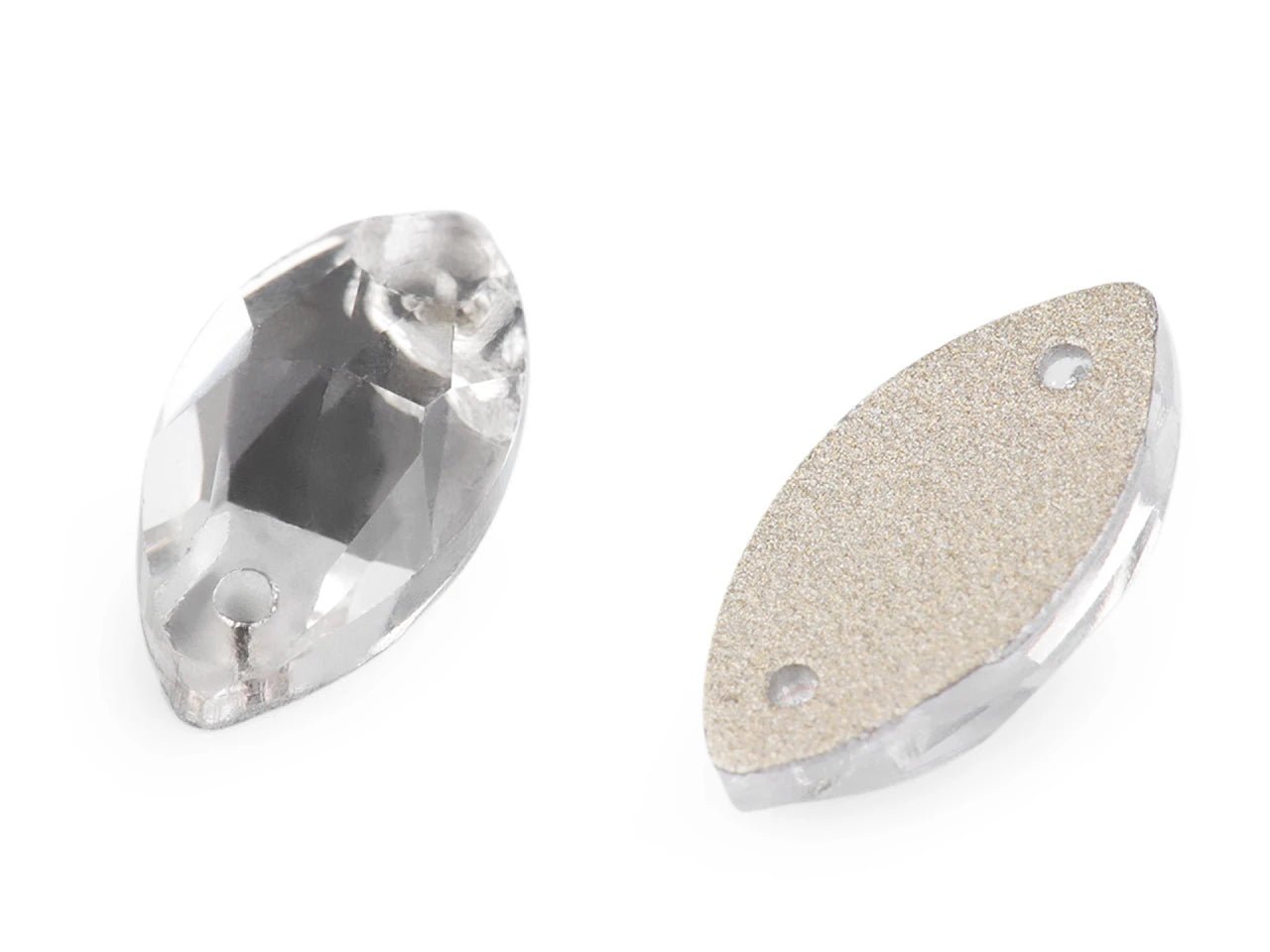 Strass à coudre | 6×12 mm, 12 pièces