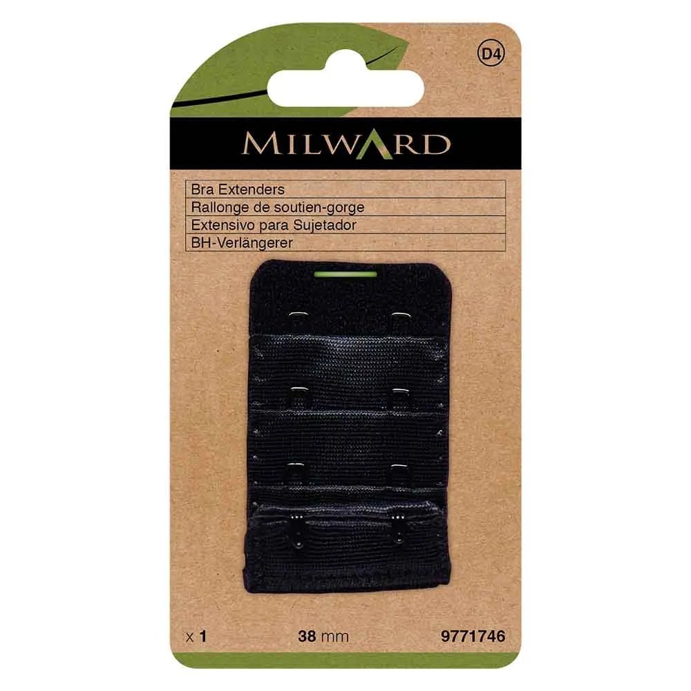 alt
Rallonge de soutien-gorge Milward 38 mm, 2 crochets - noir