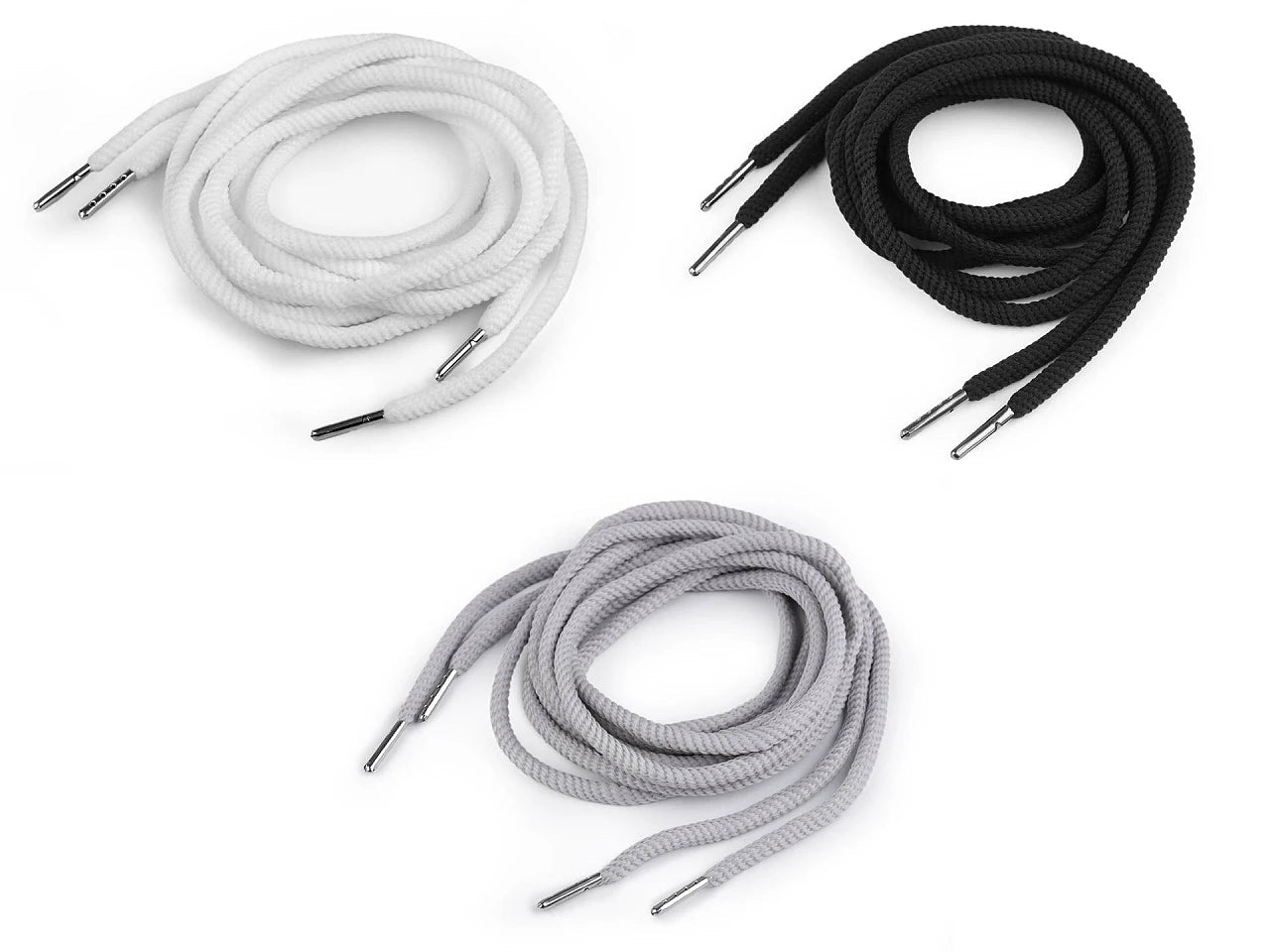 Lacets| cordons de sweat, longueur 130 cm| de différentes couleurs