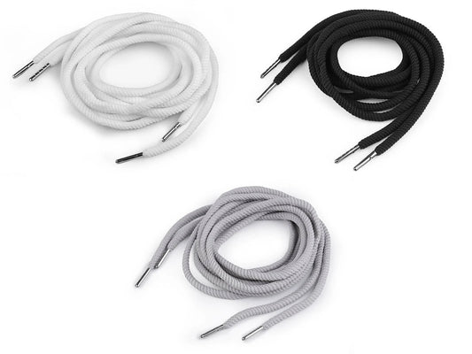 Lacets| cordons de sweat, longueur 130 cm| de différentes couleurs