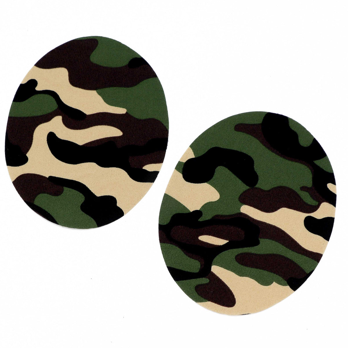 Patches autocollants en tissu – motif camouflage, 2 pièces
