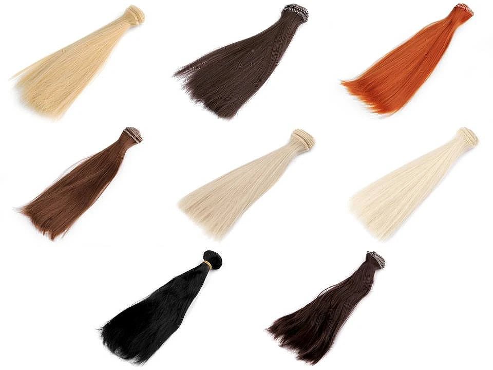 alt
Doll hair 20 cm - black