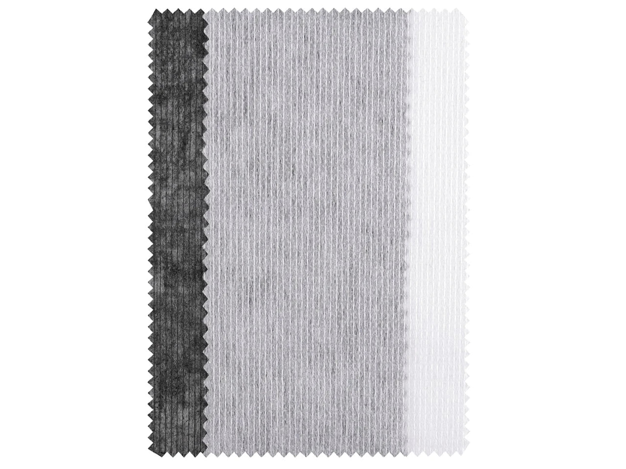 Single-sided interfacing with thread - white 38 g/m²