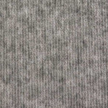 Single-sided fusible interfacing (nonwoven) with thread - dark grey 38 g/m²