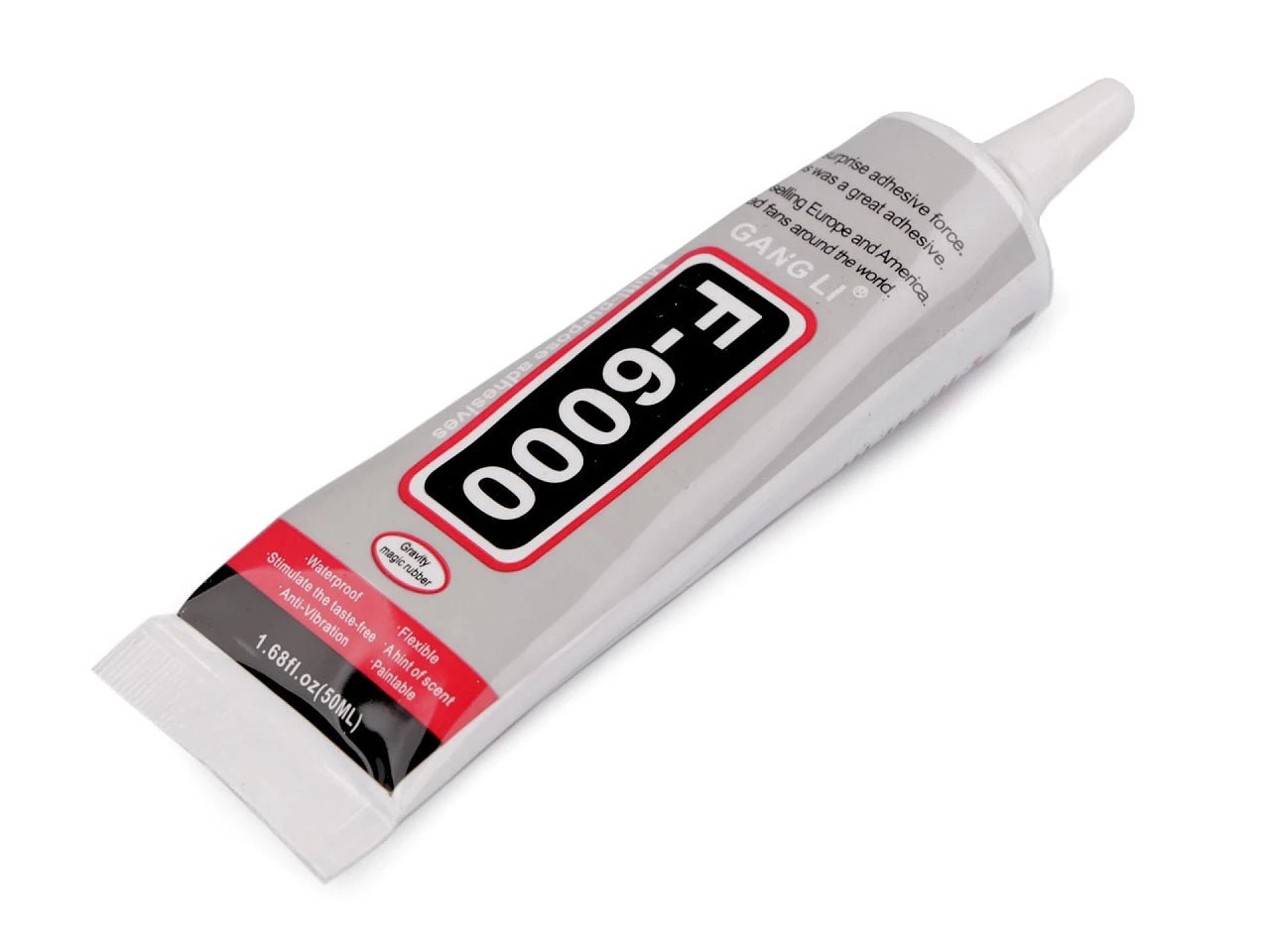 Glue F - 6000, 50 ml – for metal, ceramic, stone, wood, plastic, and paper