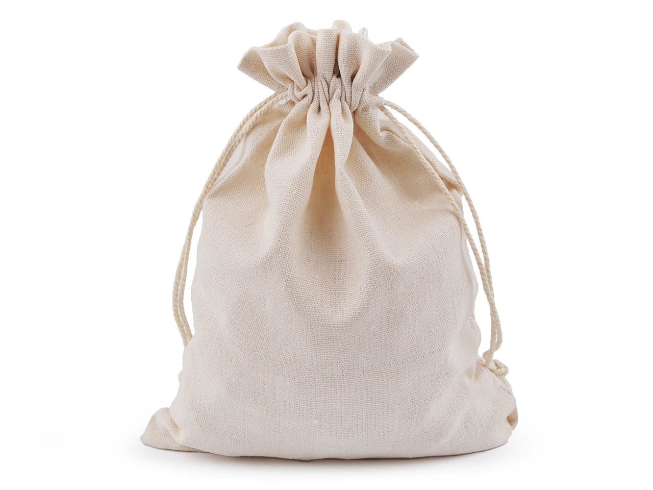 Sac en lin écru - 19x29 cm