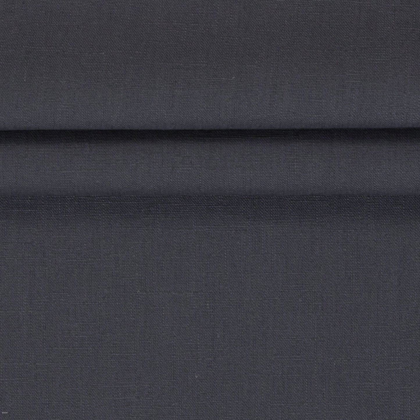 Image du tissu Lina–graphite 235 g/m² – disponible chez Charlotte Tissus