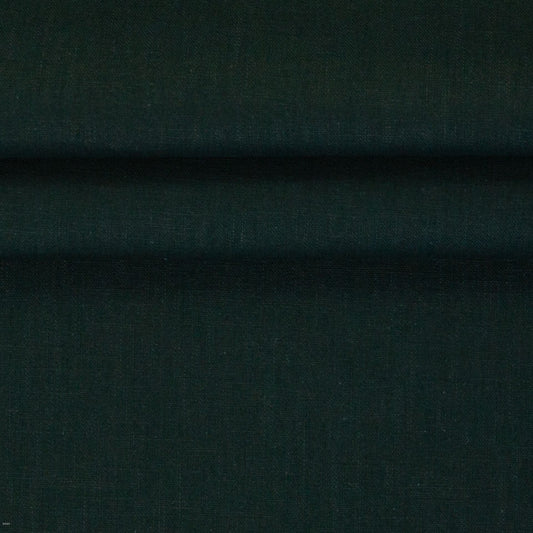 Image de tissu en lin vert forêt 235 g/m² – disponible chez Šarlotes audumi