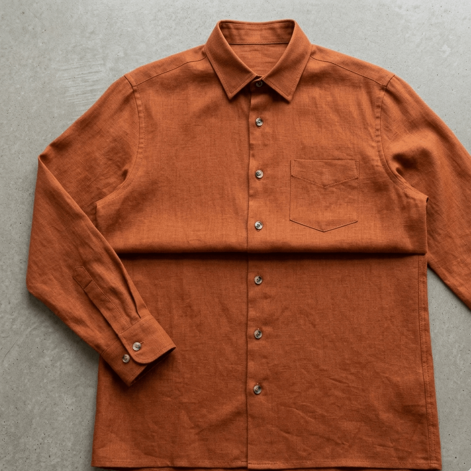 alt
Image with linen fabric–terracotta 235 g/m² – available at Charlotte Fabrics