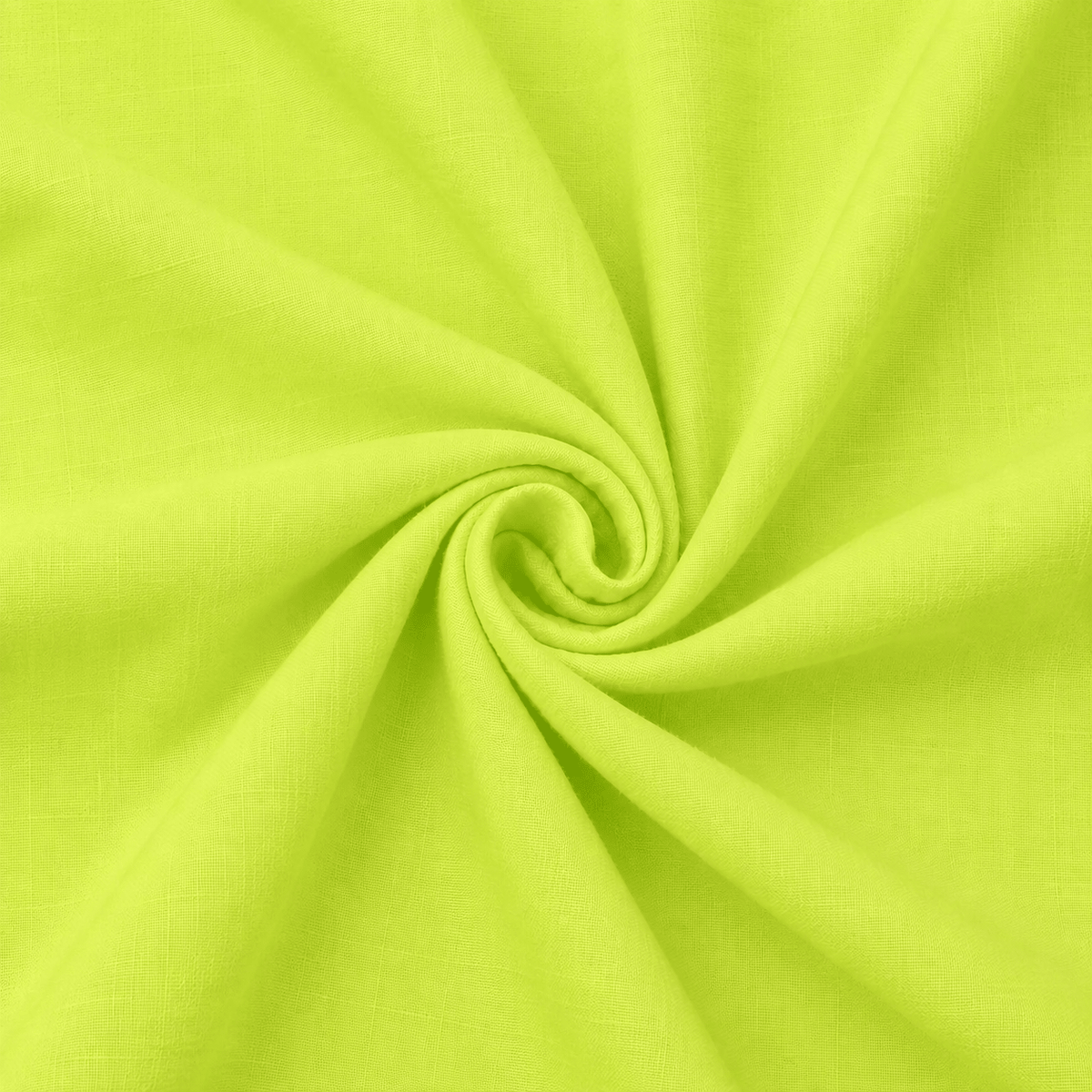 Image de tissu en lin et viscose couleur citron vert – disponible en ligne chez Šarlotes audumi