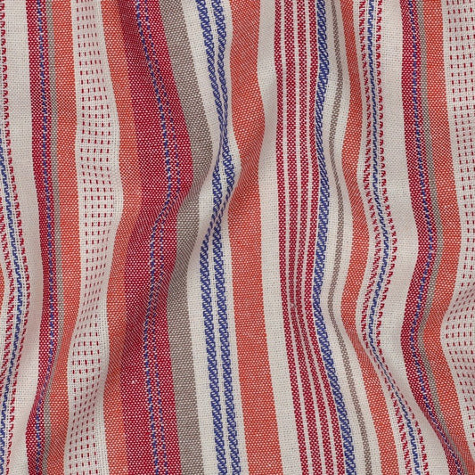 Tissu en viscose Lina à rayures 200 g/m² – disponible chez Šarlotes audumi
