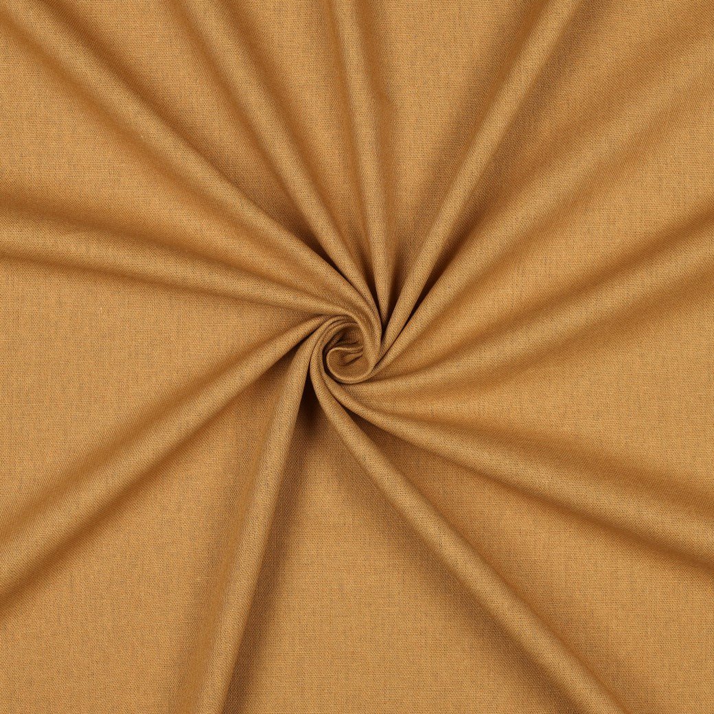 Image de lin avec viscose brun camel 185 g/m² – disponible chez Šarlotes audumi