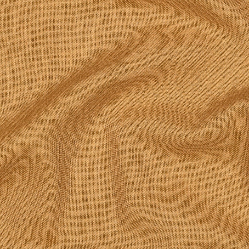 Image de lin à la viscose brun camel 185 g/m² – disponible chez Šarlotes audumi