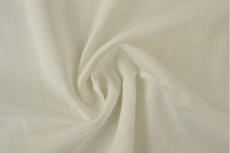 Lin et viscose - blanc lait 200 g/m²