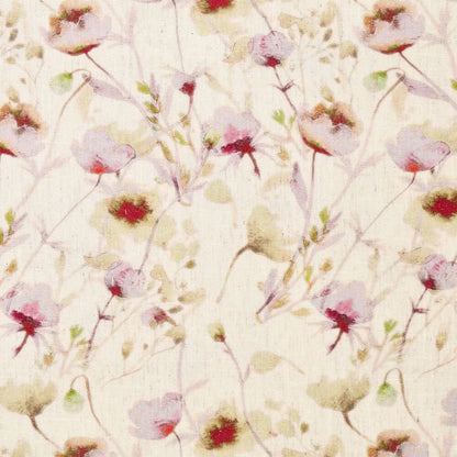 Image avec lin et viscose - pois fleuris 120 g/m² – disponible chez Šarlotes audumi