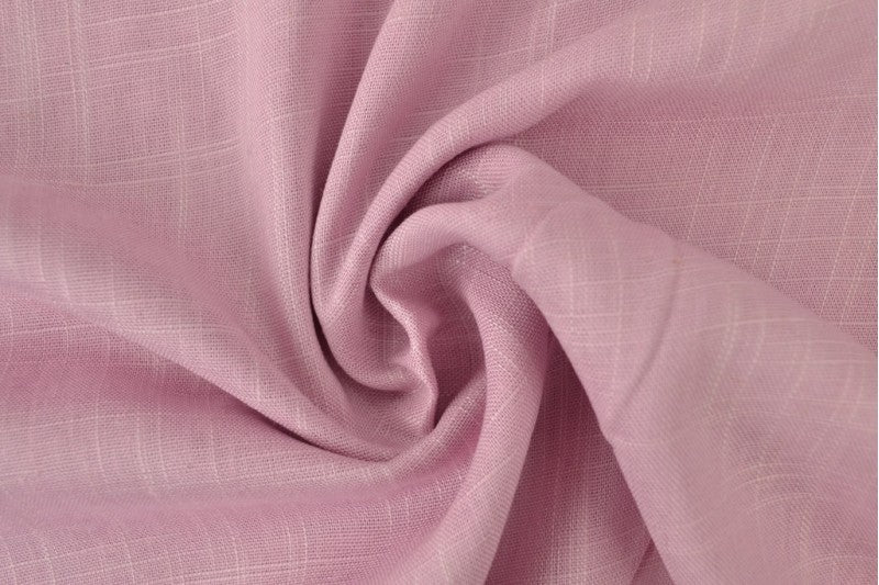 Lin et viscose - rose 200 g/m²