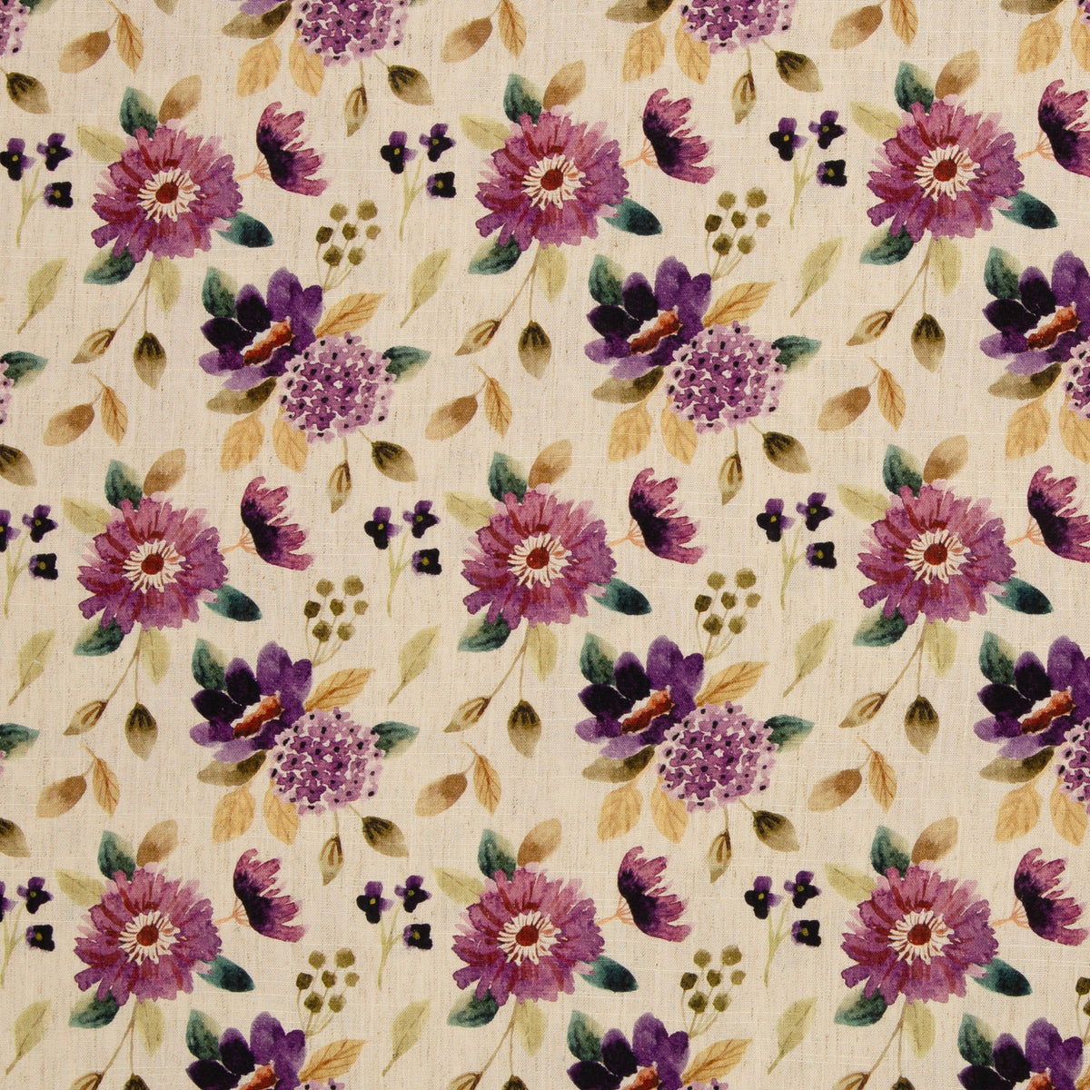Image avec lin et viscose – aquarelle florale d’automne, disponible en ligne, Šarlotes audumi