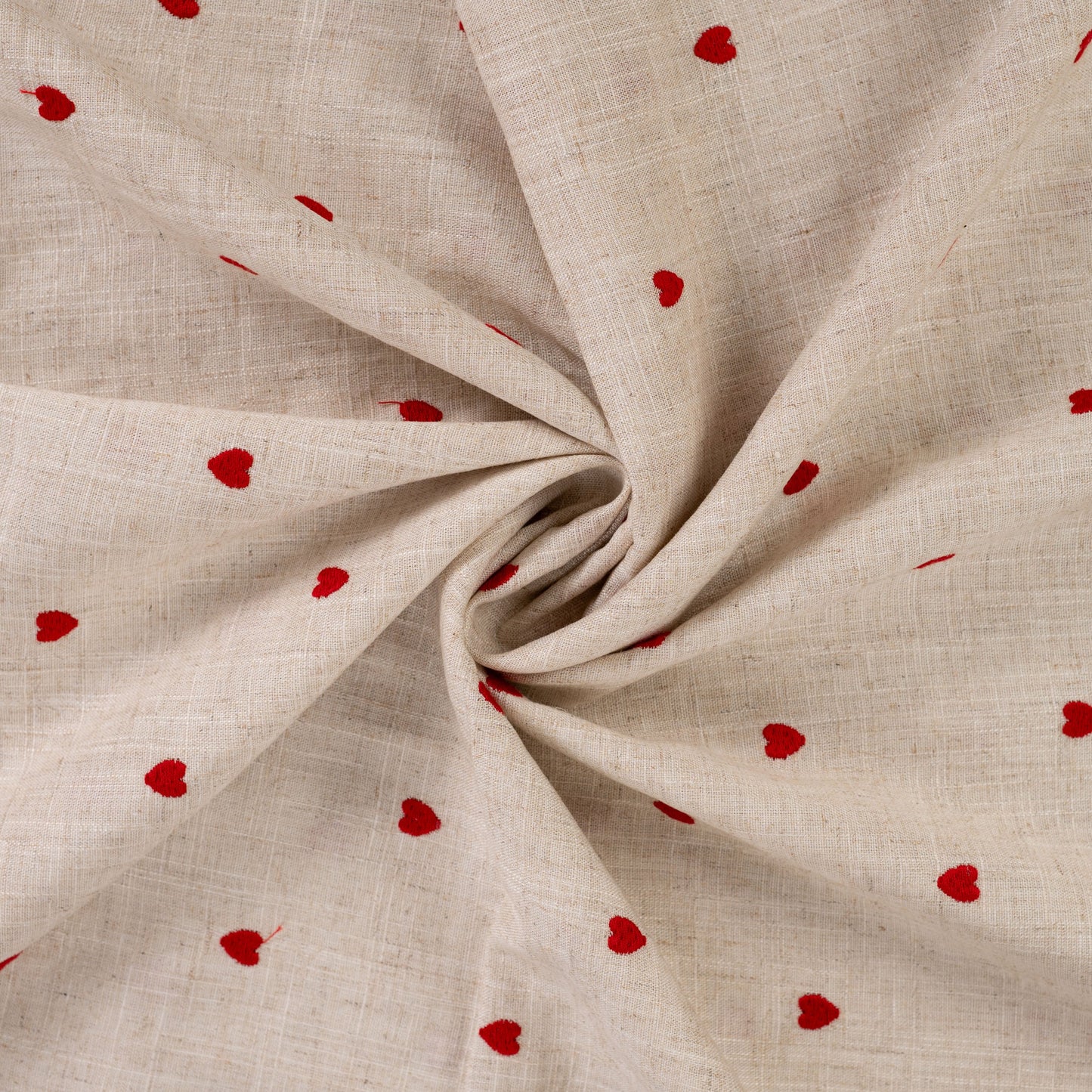 Lin avec viscose - cœurs 180 g/m² – disponible chez Šarlotes audumi