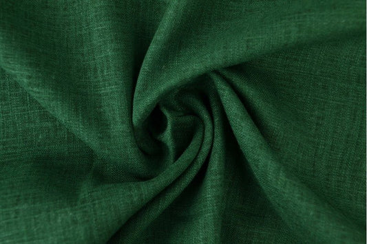 Lin avec viscose - émeraude 200 g/m²