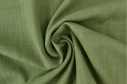 Lin et viscose - vert mousse 200 g/m²