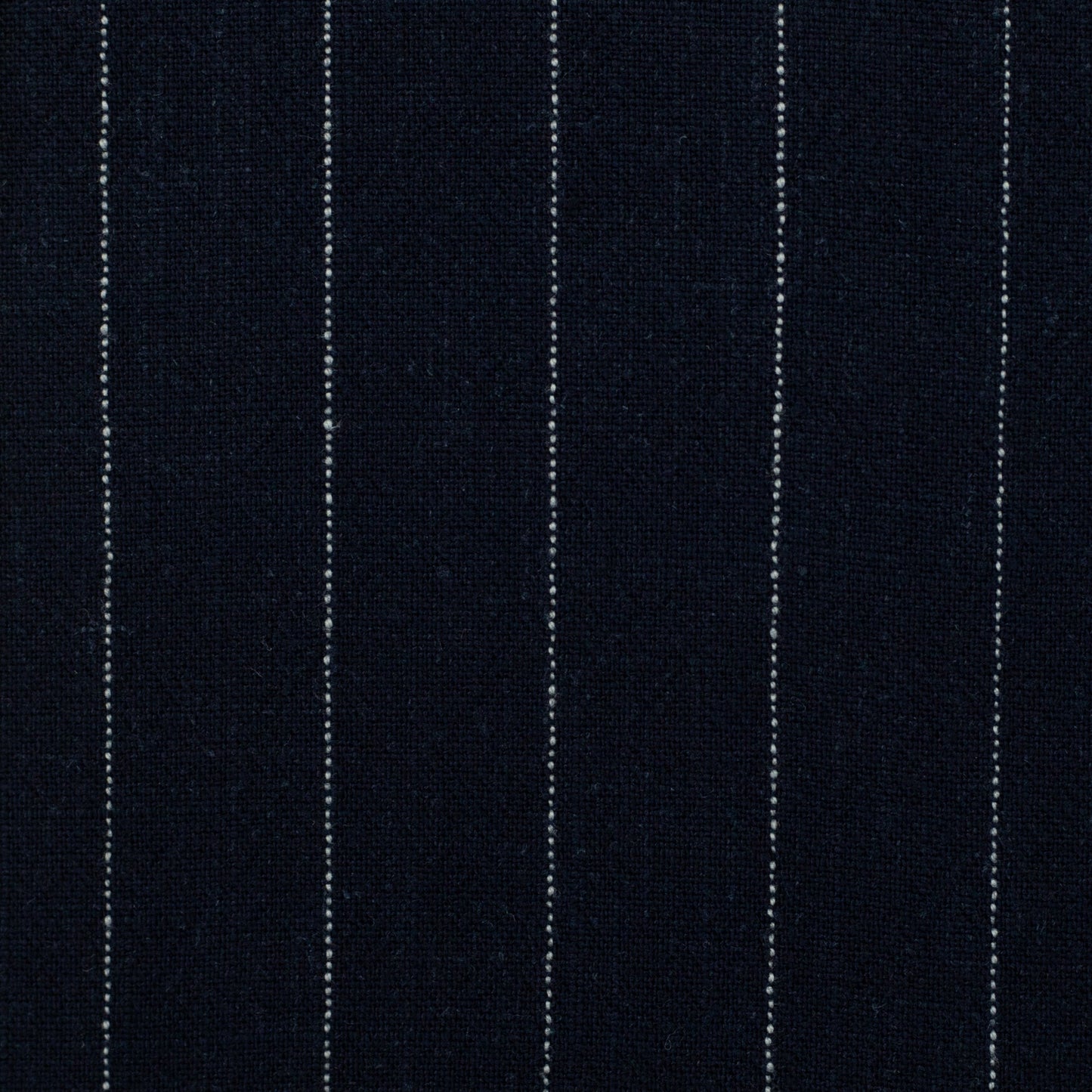 Linen with viscose - stripes on a black background 200 g/m²