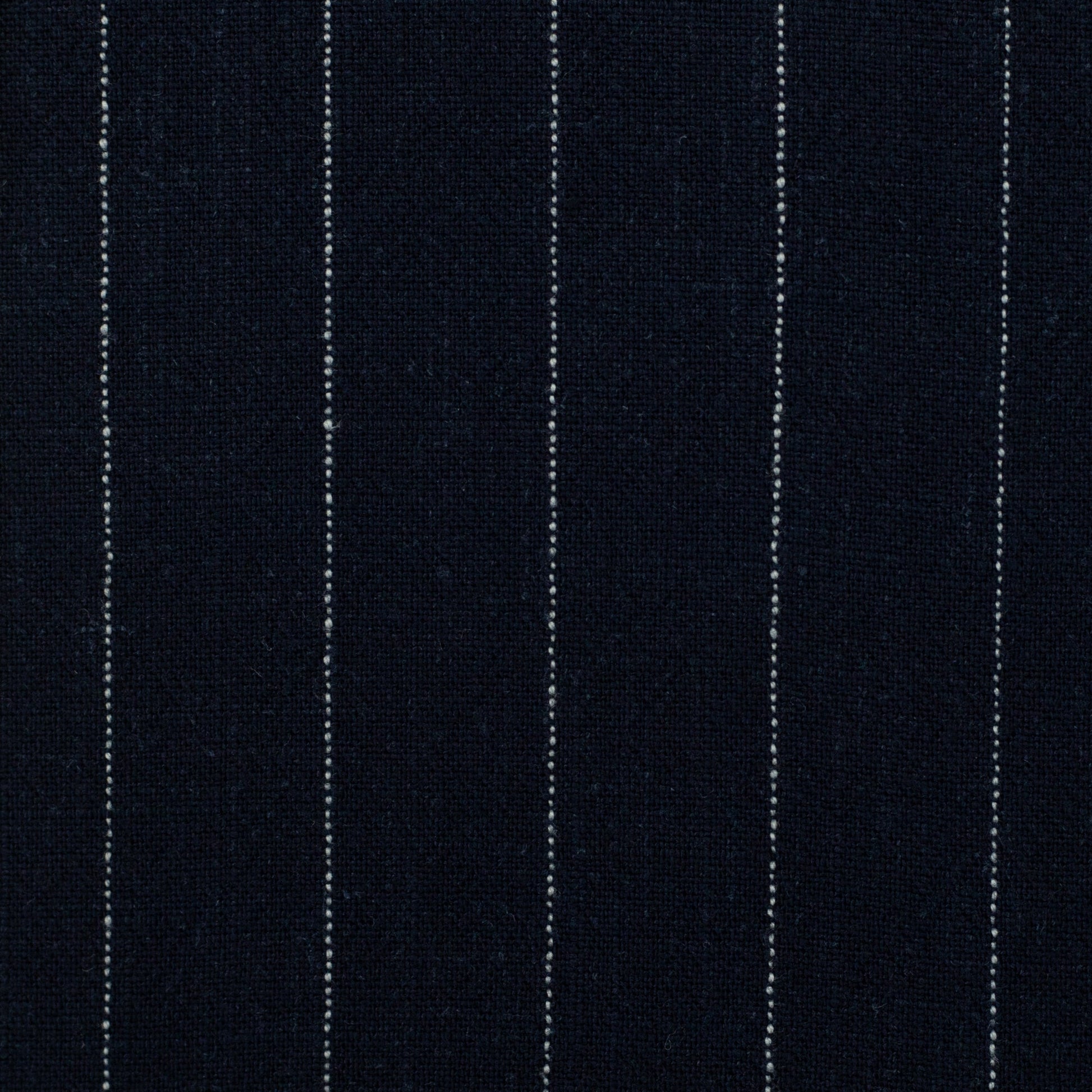 Linen with viscose - stripes on a black background 200 g/m²