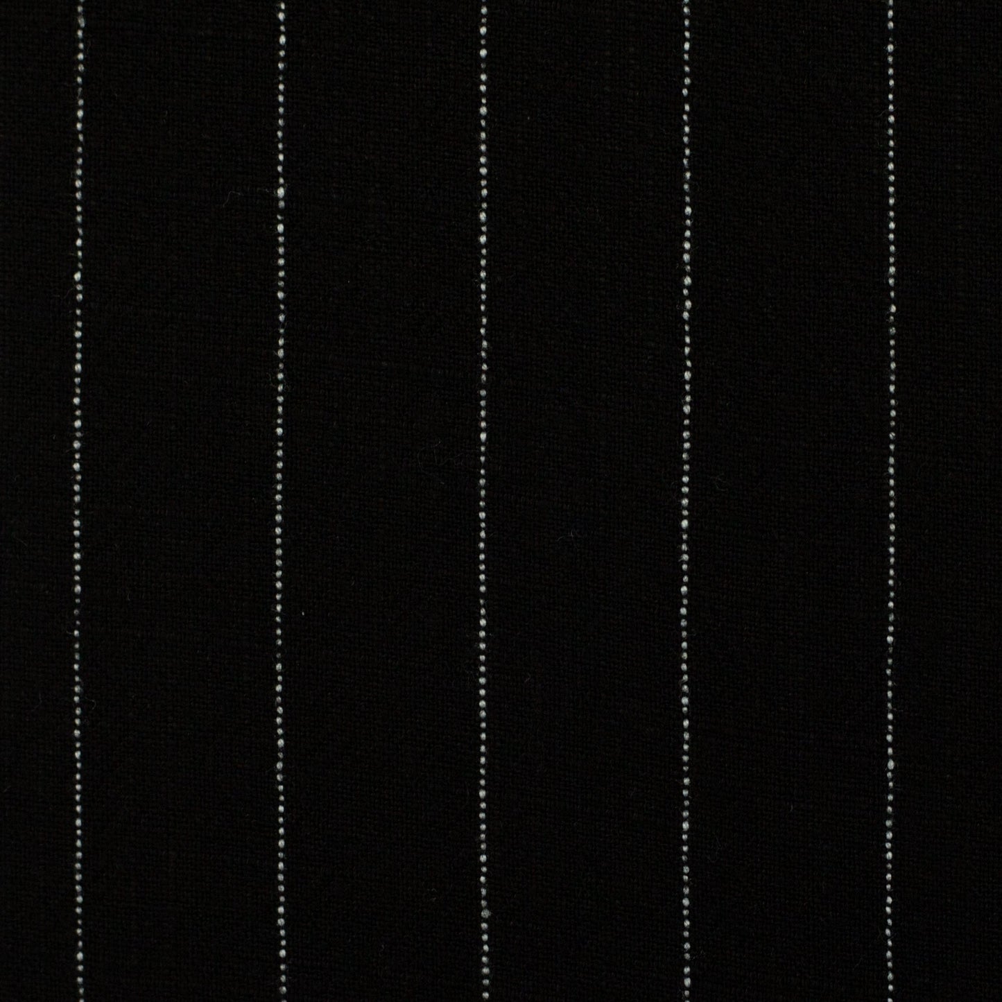 Viscose linen - stripes on a black background 200 g/m²