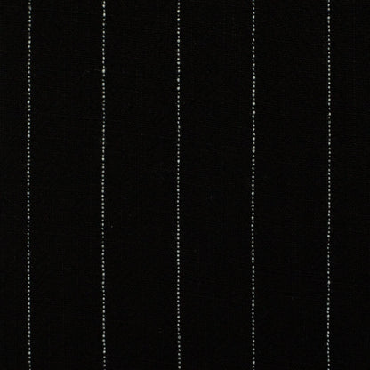 Viscose linen - stripes on a black background 200 g/m²