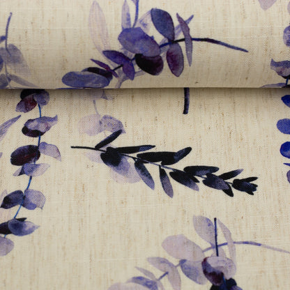 Image of linen with viscose, blue eucalyptus – available online at Charlotte's fabrics