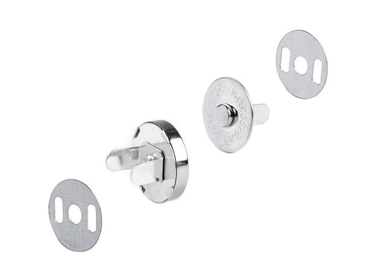 Fermoir magnétique Ø18 mm, lot de 5 pcs.