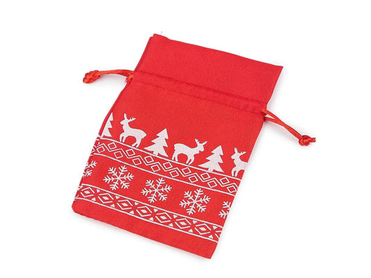 Image d’un sac à motif | 10×15 cm | tons assortis – disponible chez Šarlotes audumi