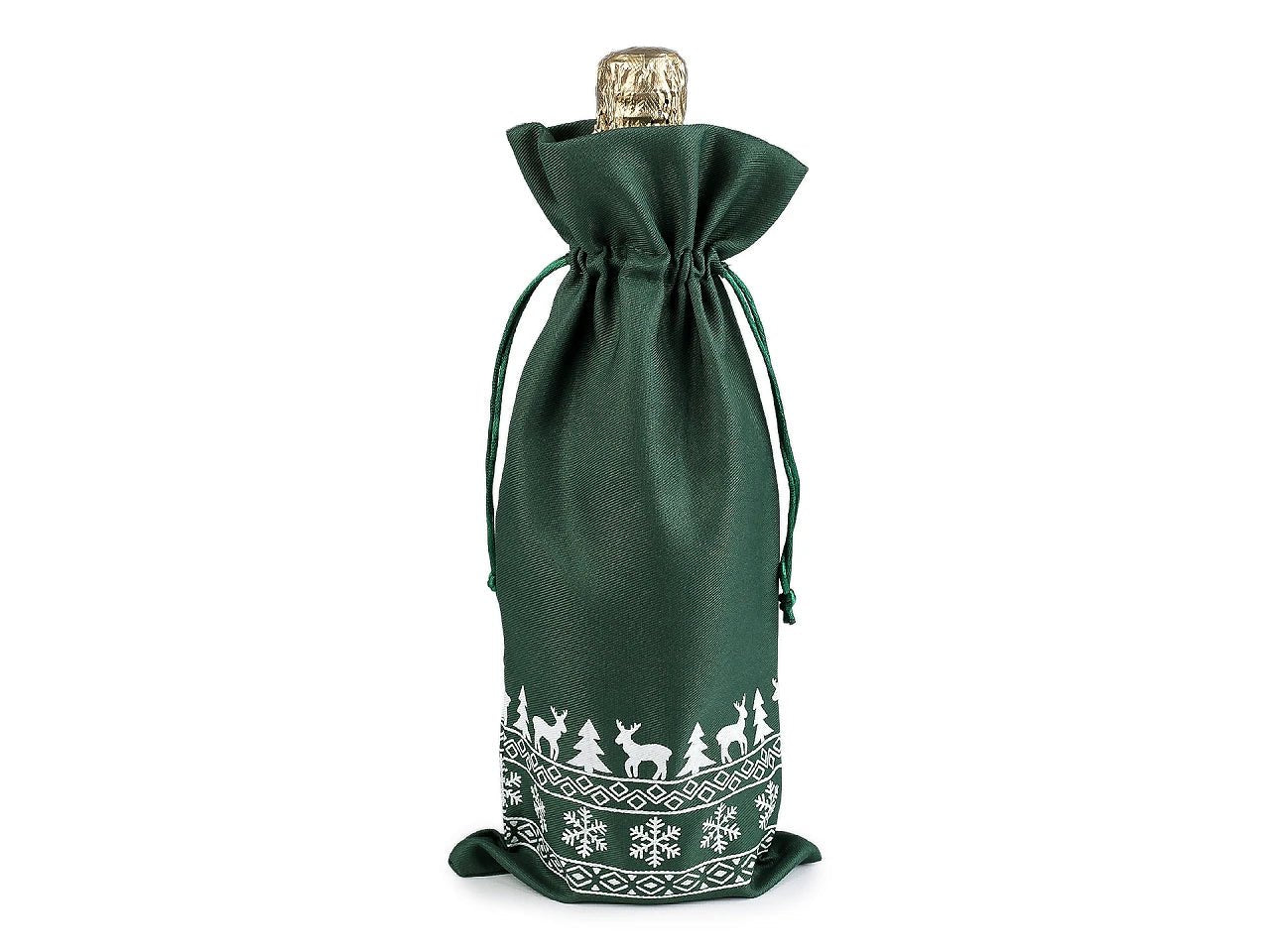 Image with a patterned bag | 15×32 cm | various shades – available at Šarlotes audumi