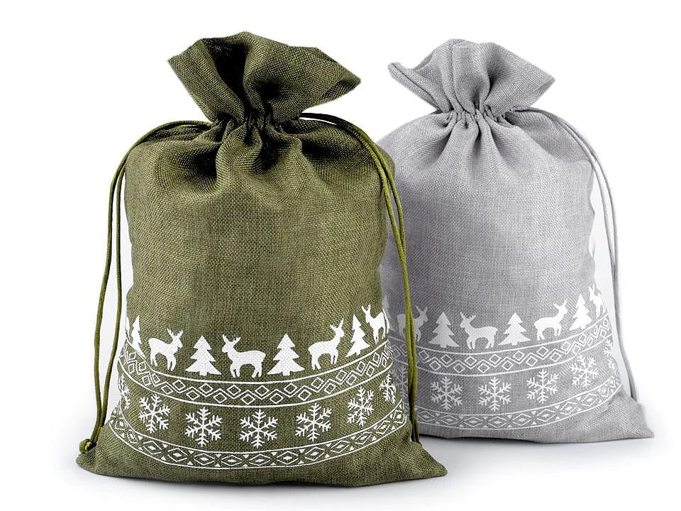Image of a patterned pouch | 20×30 cm | assorted shades – available at Charlotte's Fabrics
