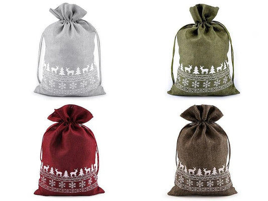 Image d’un sac à motif | 20×30 cm| de différentes teintes – disponible chez Šarlotes audumi