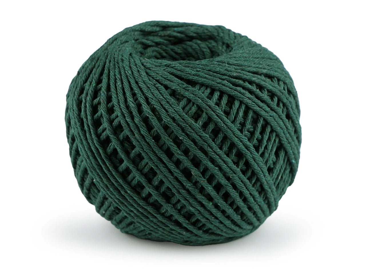 Image avec corde macramé en coton Ø2 50 m | tons assortis – disponible chez Šarlotes audumi