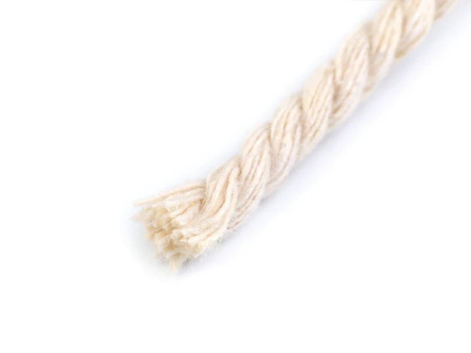 Image of Macramé Macrame cotton cord Ø5 15 m | assorted shades – available at Šarlotes audumi