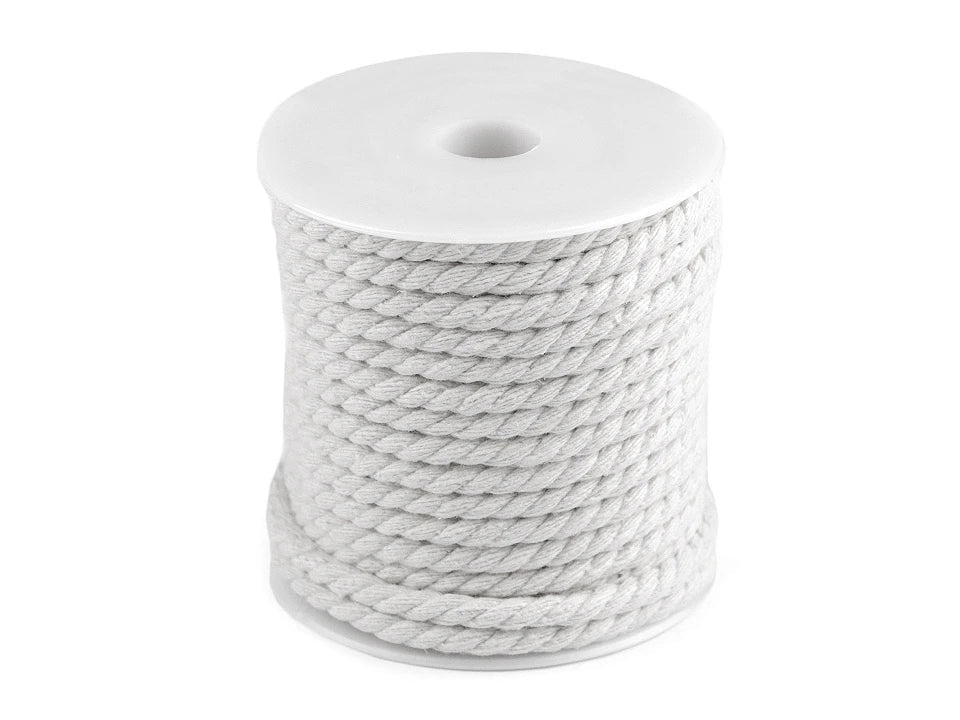 Image of Macramé Macrame cotton cord Ø5 15 m|various shades – available at Šarlotes audumi
