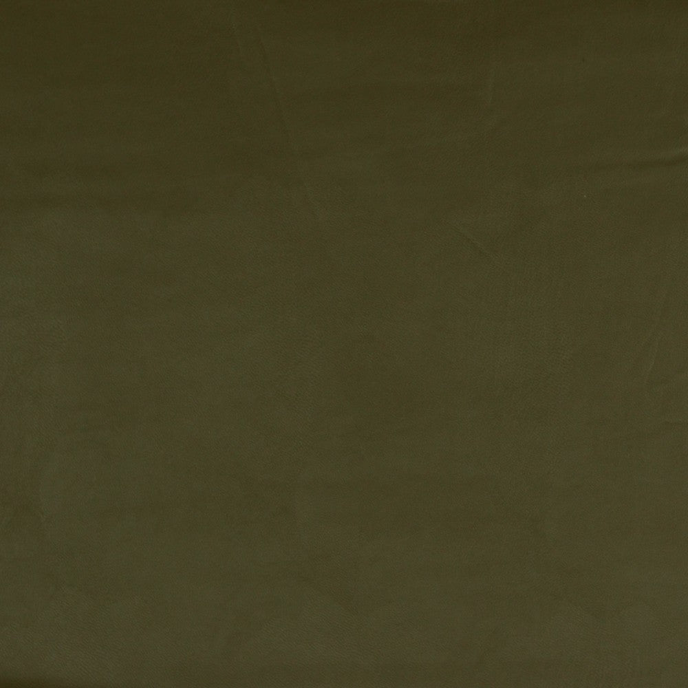 Faux leather with elastane - dark green 260 g/m²