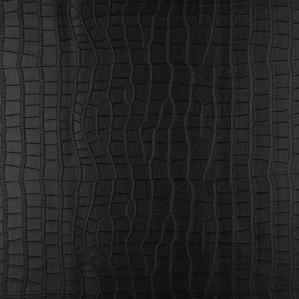 Artificial leather - black textured 340 g/m²