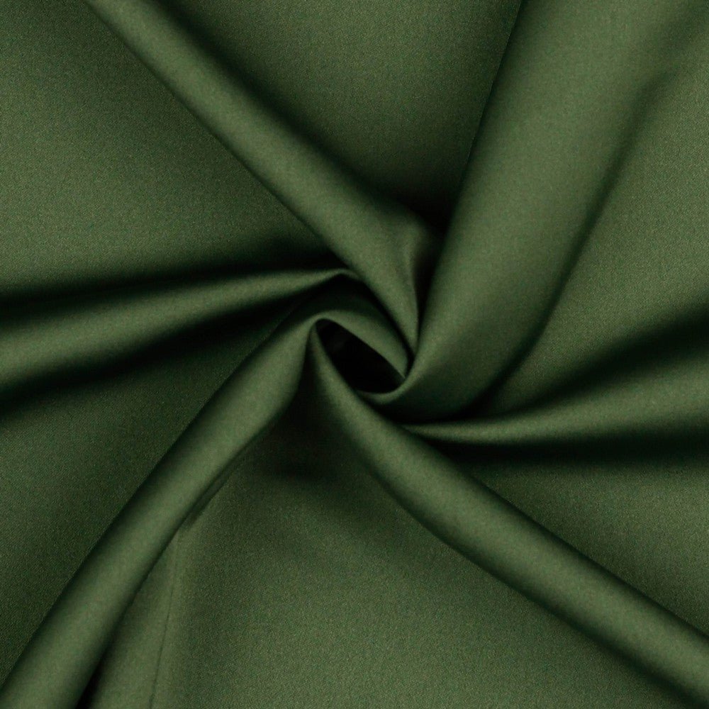 Artificial silk fabric - khaki 140 g/m²