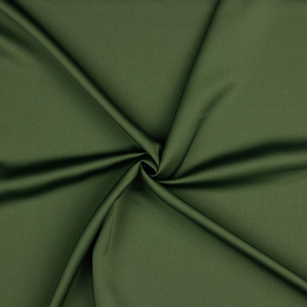 Synthetic silk fabric - khaki 140 g/m²