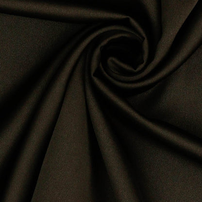 Matière soie artificielle brun chocolat 140 g/m²