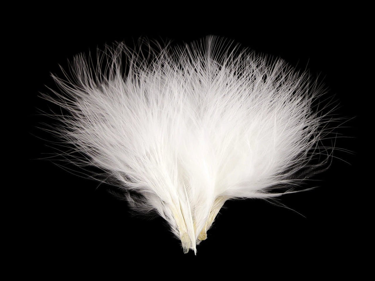 Plumes de marabout, 7–14 cm – disponible en ligne chez Tissus de Charlotte