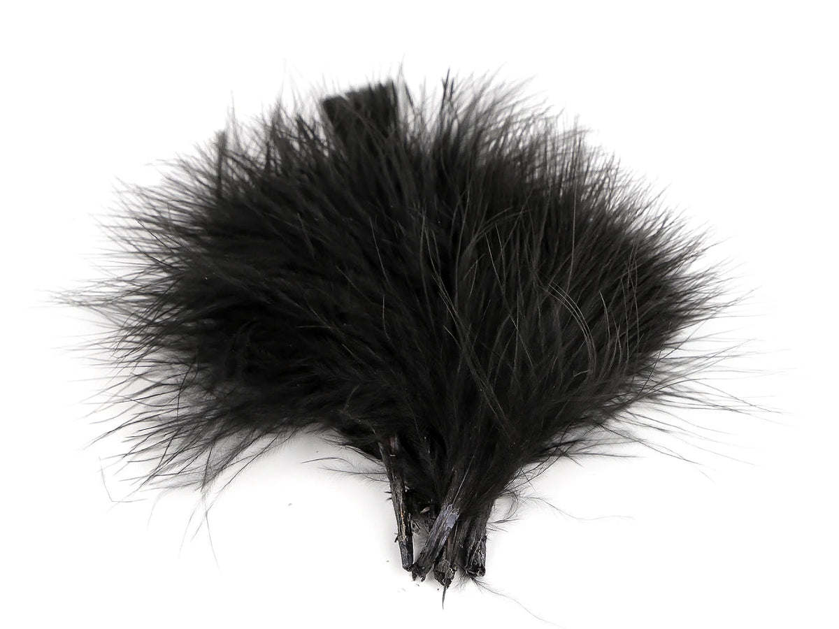 Plumes de marabout, 7–14 cm – disponible en ligne chez Tissus de Charlotte